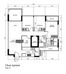 Blk 520B Centrale 8 At Tampines (Tampines), HDB 5 Rooms #480519451